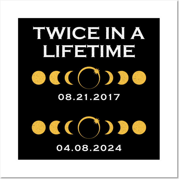 Twice In A Lifetime - Total Solar Eclipse Wall Art by AnKa Art